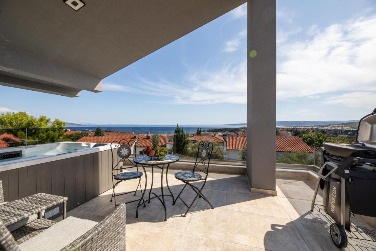 Luxury Villa Adria Apartments Krk Town Exterior foto