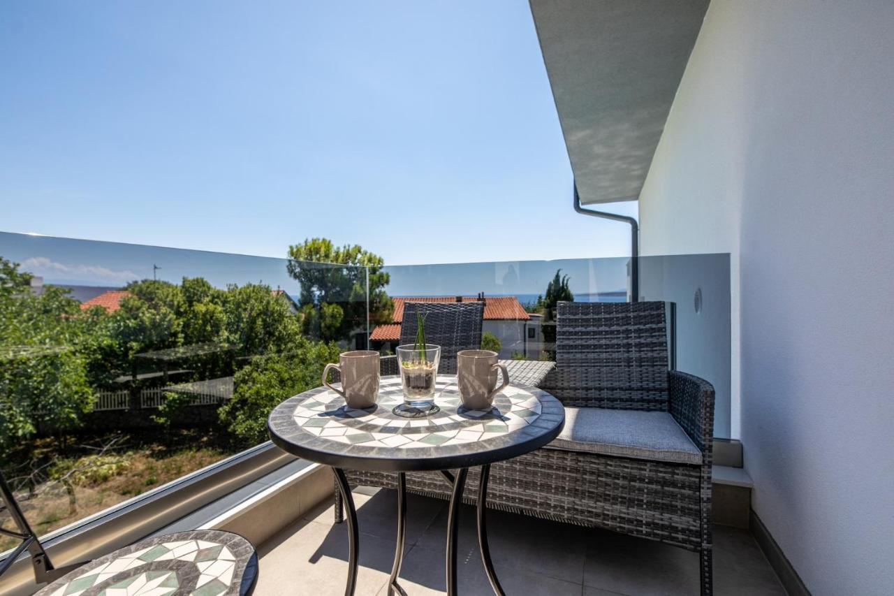 Luxury Villa Adria Apartments Krk Town Exterior foto