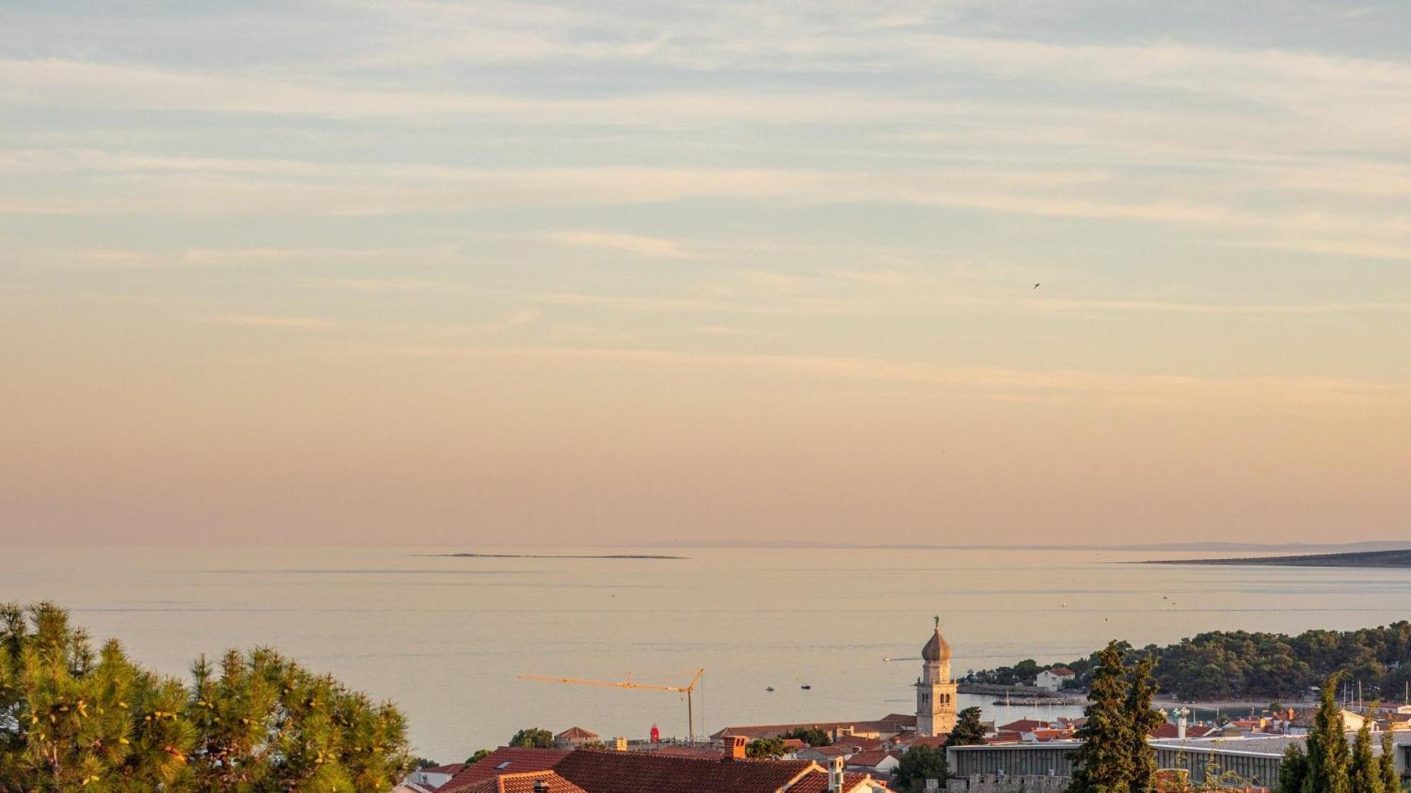 Luxury Villa Adria Apartments Krk Town Exterior foto