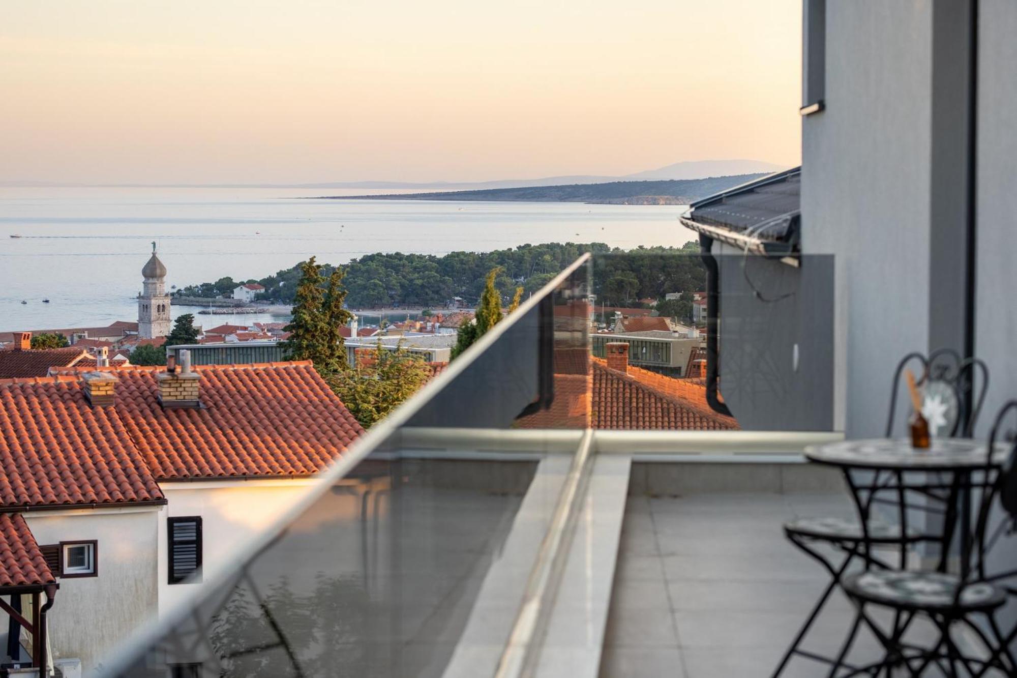 Luxury Villa Adria Apartments Krk Town Exterior foto