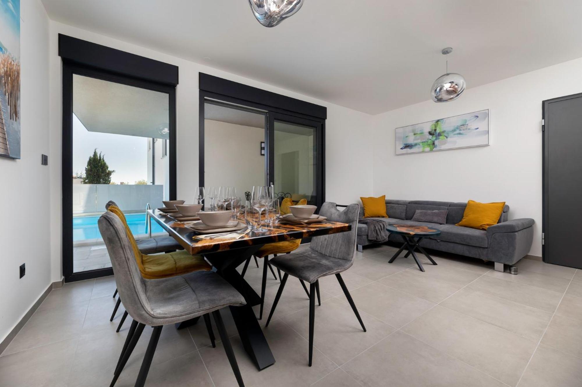 Luxury Villa Adria Apartments Krk Town Exterior foto