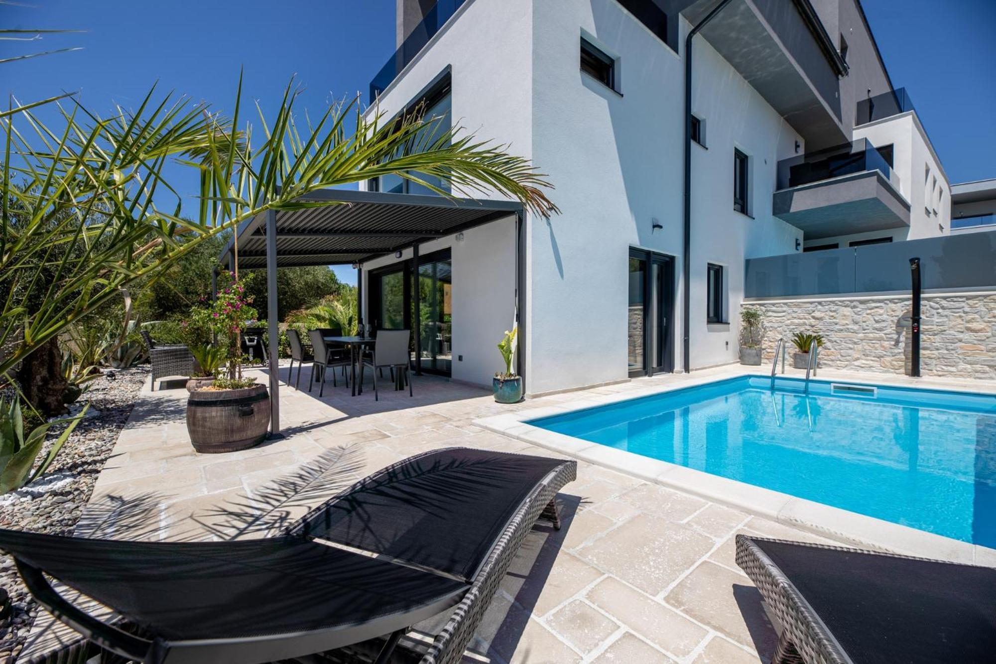 Luxury Villa Adria Apartments Krk Town Exterior foto